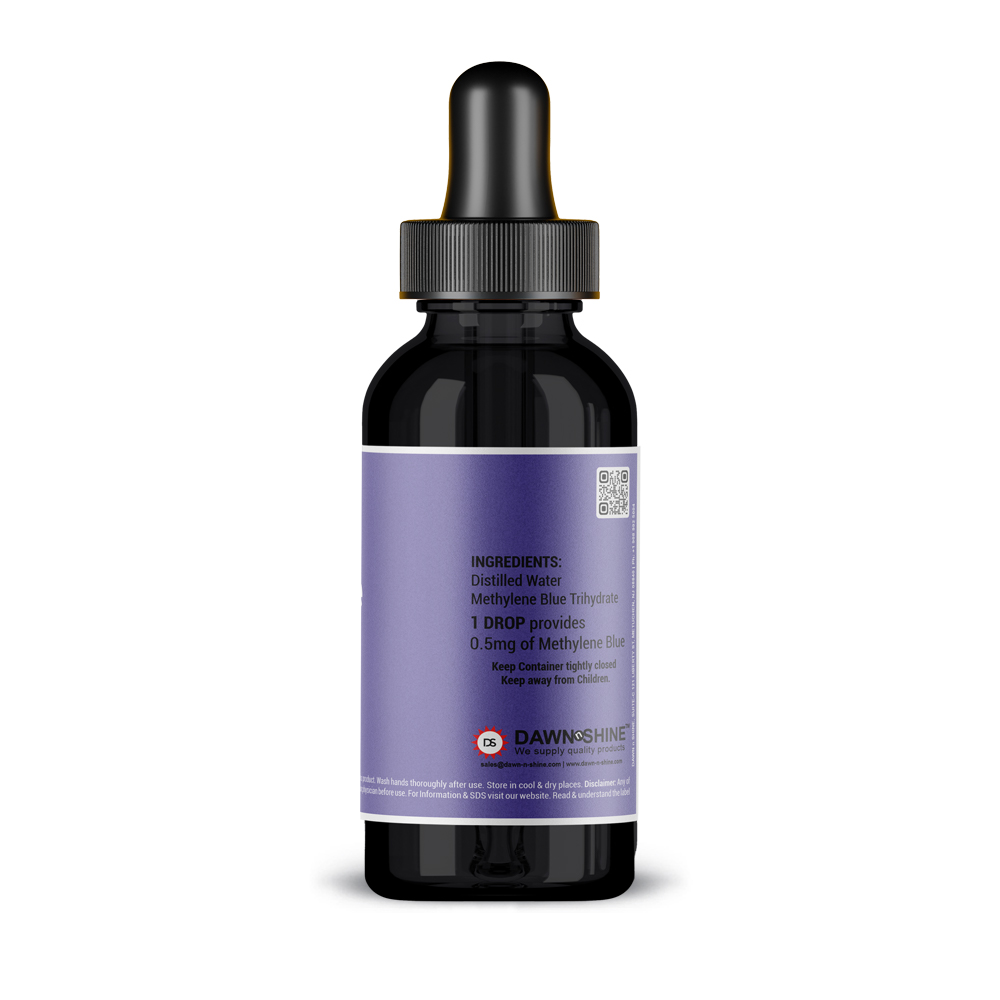 Methylene Blue 1% USP grade / Pharmaceutical grade / Third party tested - Dawn N Shine product thumbnail