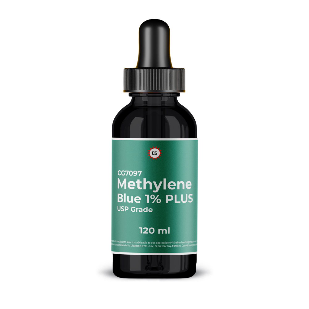 Methylene Blue 1% Plus USP grade / Pharmaceutical grade / Third party tested - Dawn N Shine product thumbnail